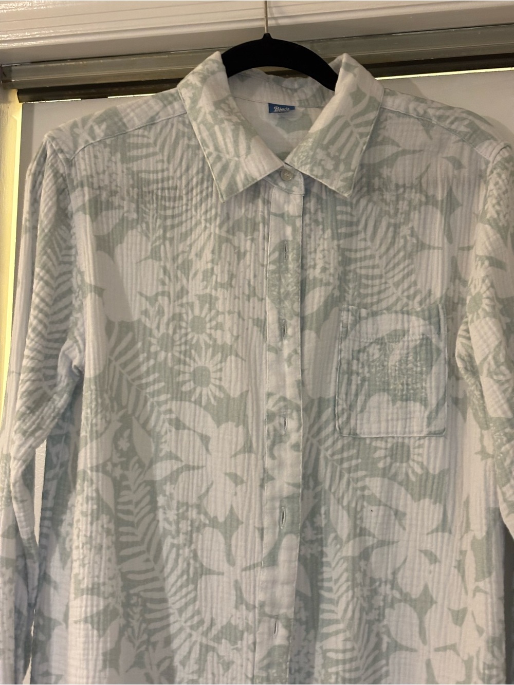 Rip Skirt sage green floral cover up